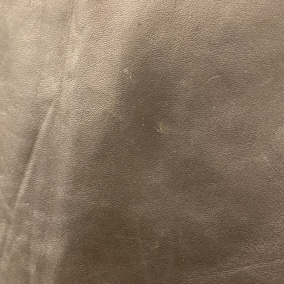 Vintage Leather Pencil Skirt -- Excellent Condition Size 10 - Picture 6 of 9